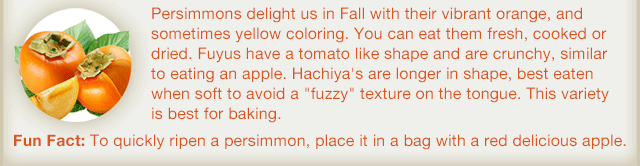 Facts about Persimmons