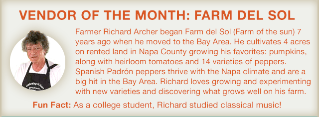 Vendor of the Month: Farm Del Sol