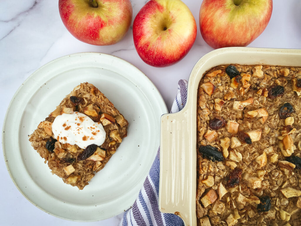 Apple Cardamom Baked Oatmeal - Contra Costa Farmers' Markets