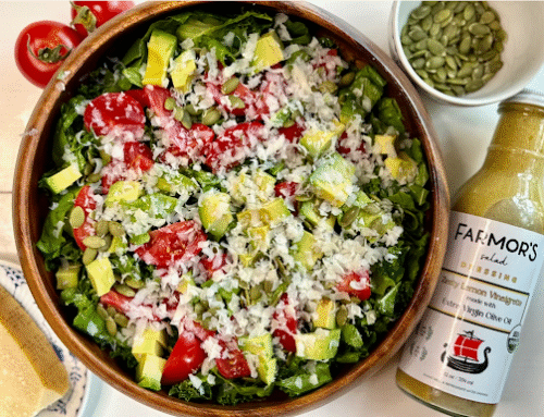 Kale And Lettuce Summer Salad