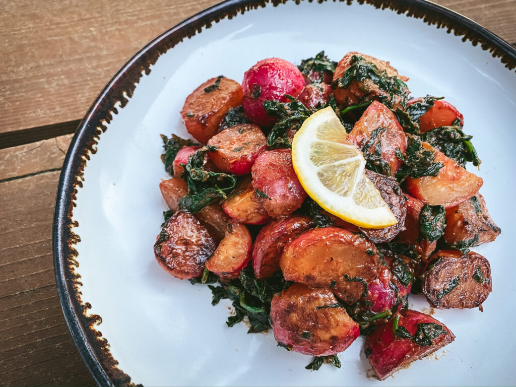 Miso Butter Radishes - Contra Costa Farmers' Markets